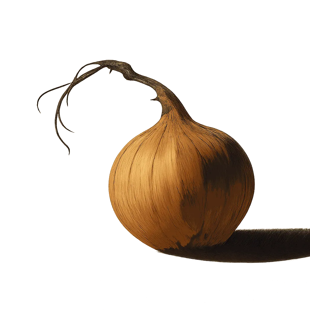 Dried onion
